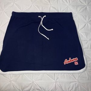 Athletic skirt. Auburn Tigers. Navy blue